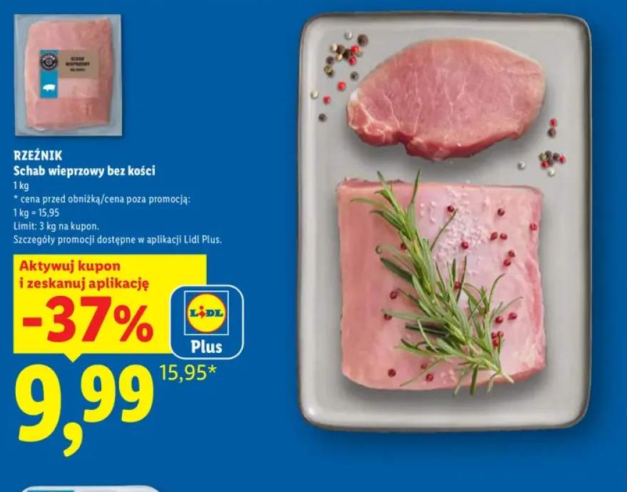 Schab wieprzowy bez kości Rzeźnik