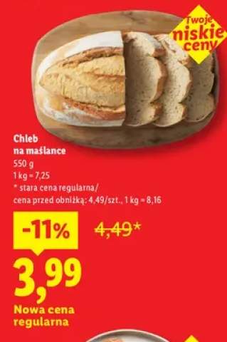Chleb na maślance