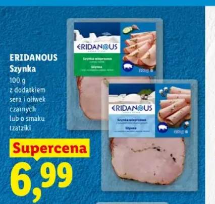 Szynka o smaku tzatziki Eridanous +1 wariant
