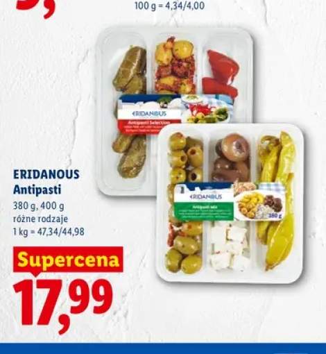 Antipasti Eridanous