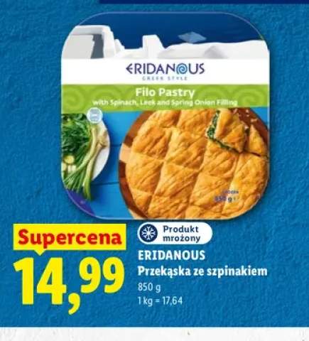 Przekąska ze szpinakiem Eridanous