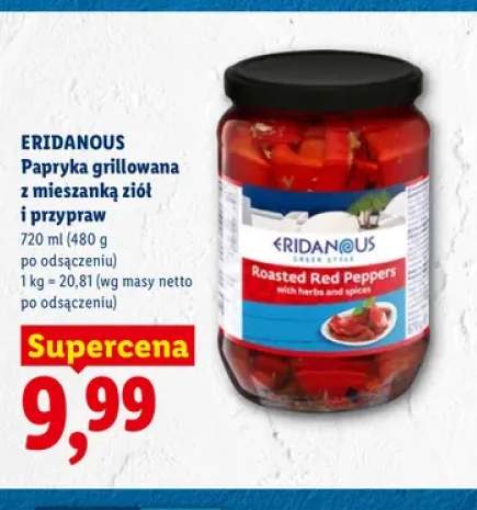 Papryka grillowana z mieszanką ziół i przypraw Eridanous