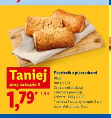Pasztecik z pieczarkami