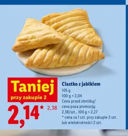 Ciastko z jabłkiem