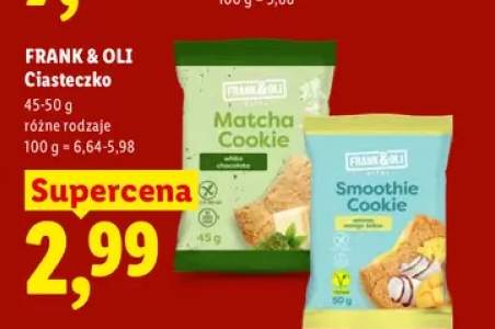 Ciasteczko Matcha Cookie Frank & Oli +1 wariant