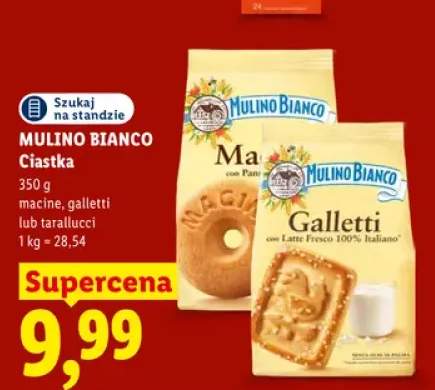 Ciastka Macine Mulino Bianco +2 warianty