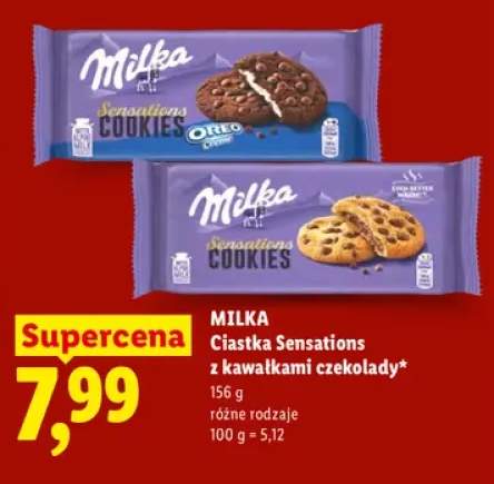 Ciastka Sensations Oreo Creme Milka +1 wariant