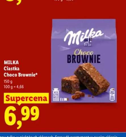 Ciastka Choco Brownie Milka