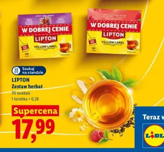 Zestaw herbat Lipton