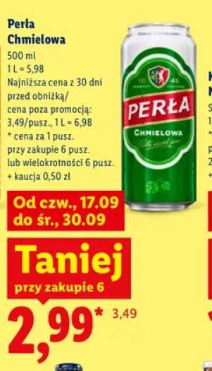 Piwo Perła Chmielowa