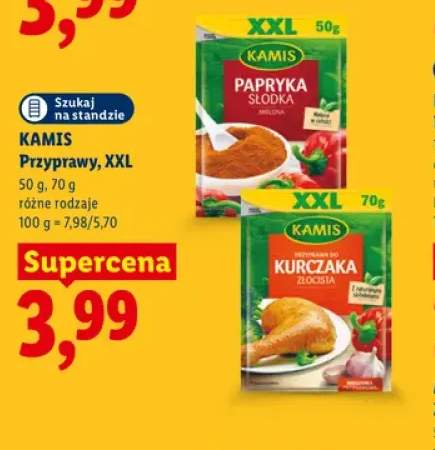 Przyprawy XXL Kamis