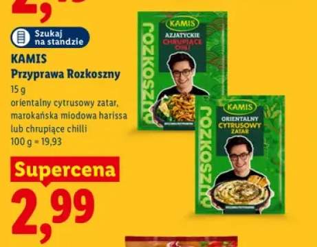 Przyprawa Rozkoszny orientalny cytrusowy zatar Kamis +2 warianty
