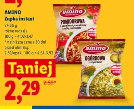 Zupka instant Amino