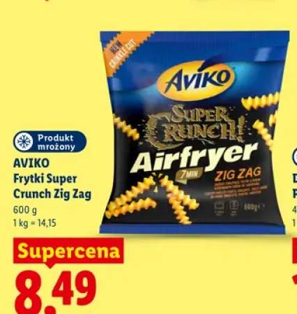 Frytki Super Crunch Zig Zag Aviko