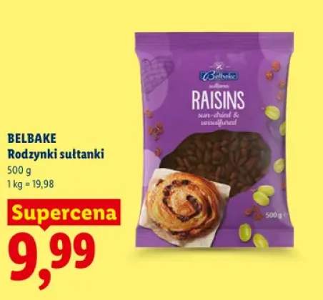 Rodzynki sułtanki Belbake