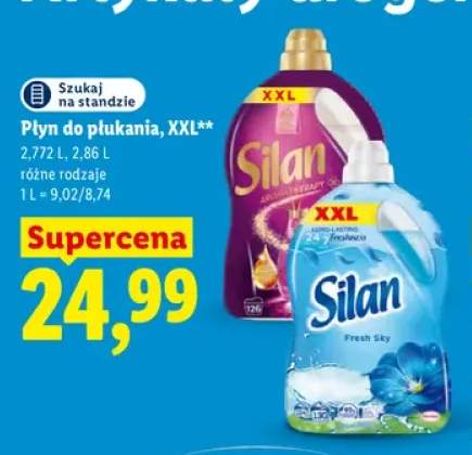 Płyn do płukania XXL Silan