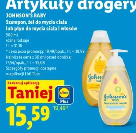 Szampon Johnson's Baby +2 warianty