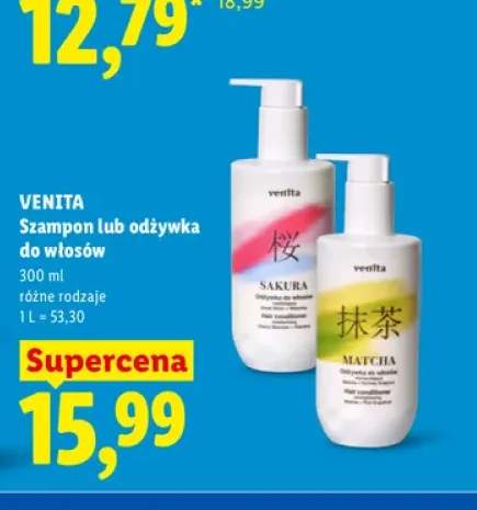 Szampon do włosów Venita +1 wariant