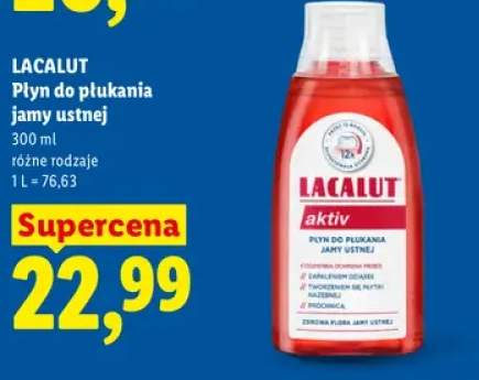Płyn do płukania jamy ustnej Lacalut