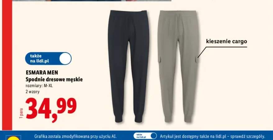 Spodnie dresowe męskie