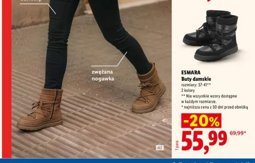 Buty damskie Esmara