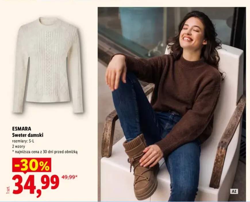 Sweter damski Esmara