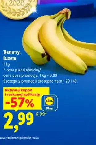 Banany luzem