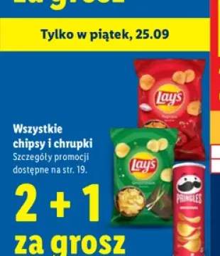 Chipsy i chrupki +3 warianty