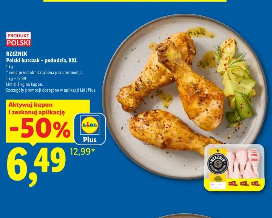 Polski kurczak podudzia XXL Rzeźnik