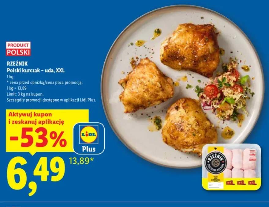 Polski kurczak uda XXL Rzeźnik