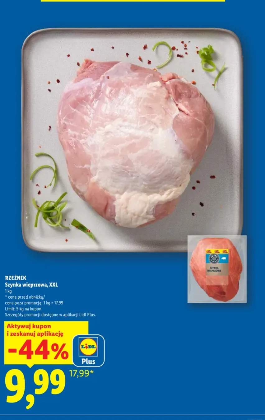 Szynka wieprzowa XXL Rzeźnik