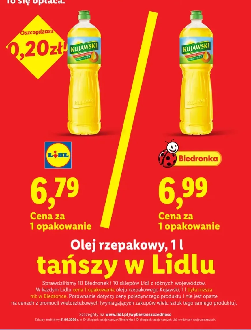 Olej rzepakowy Kujawski