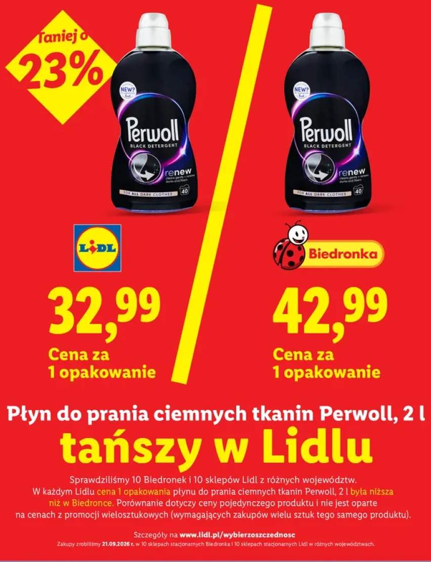 Płyn do prania ciemnych tkanin Perwoll