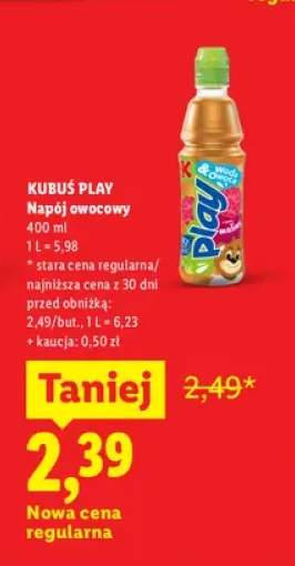 Napój owocowy Kubuś Play