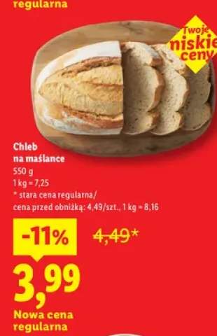 Chleb na maślance