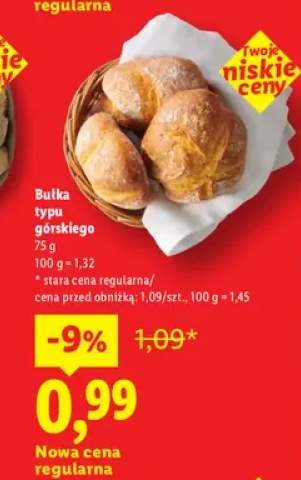 Bułka typu górskiego