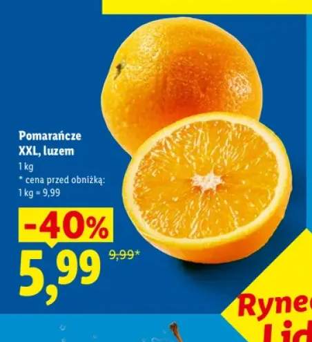Pomarańcze XXL luzem