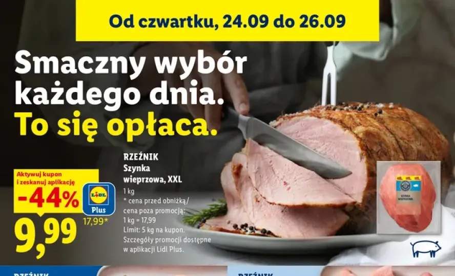 Szynka wieprzowa XXL Rzeźnik