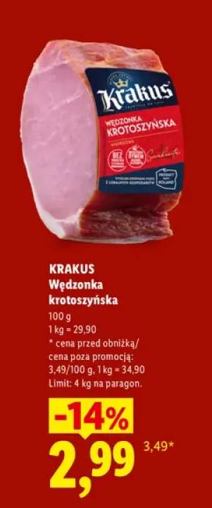 Wędzonka krotoszyńska Krakus
