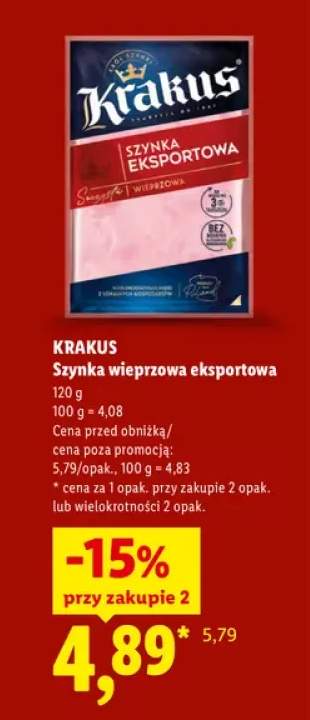 Szynka wieprzowa eksportowa Krakus