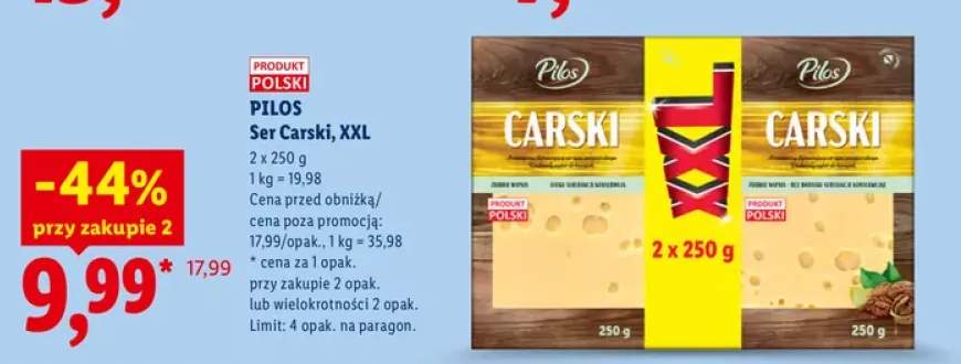 Ser Carski 2-pak XXL Pilos