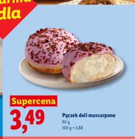 Pączek deli mascarpone