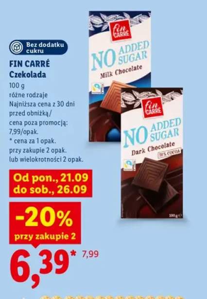 Czekolada Fin Carré
