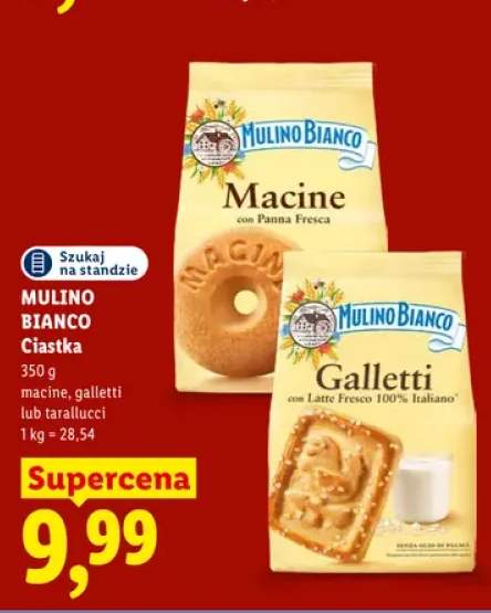 Ciastka Macine Mulino Bianco +2 warianty