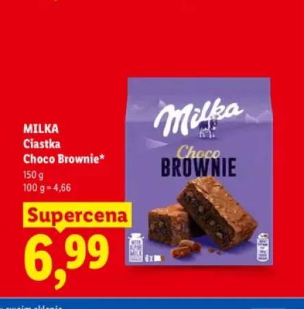 Ciastka Choco Brownie Milka