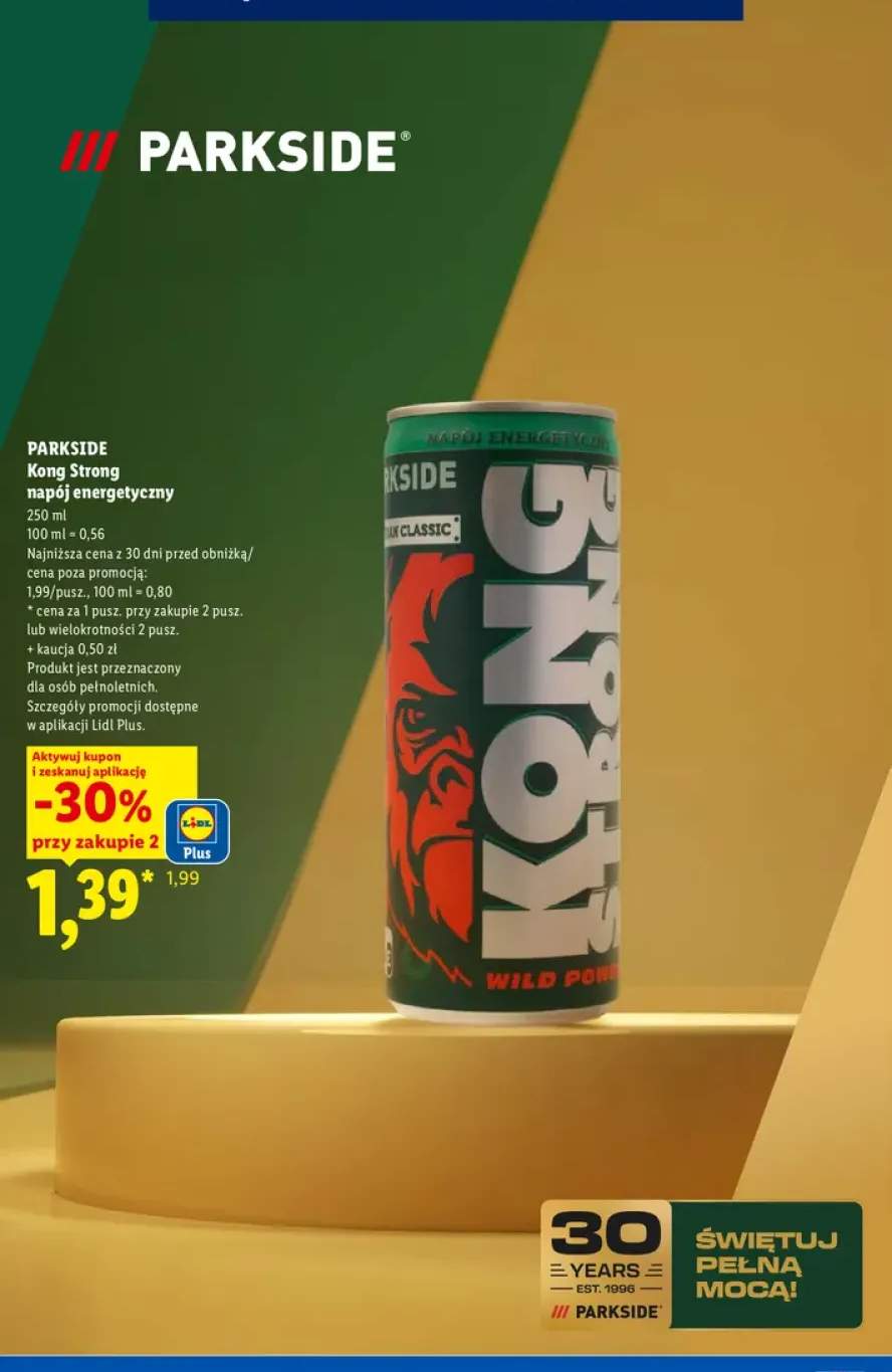 Napój energetyczny Kong Strong Parkside