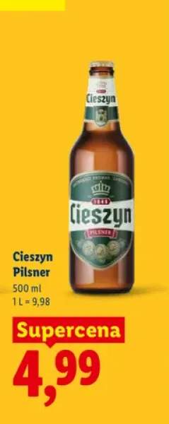 Piwo Cieszyn Pilsner