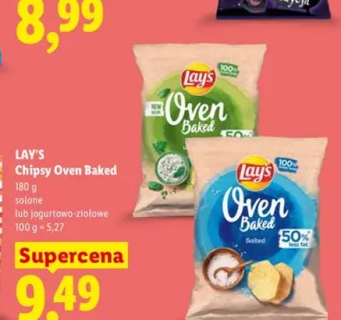 Chipsy Oven Baked solone Lay's +1 wariant