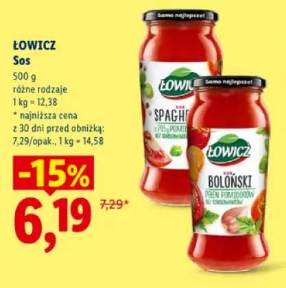 Sos spaghetti Łowicz +1 wariant