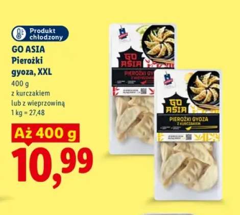 Pierożki gyoza XXL z kurczakiem Go Asia +1 wariant